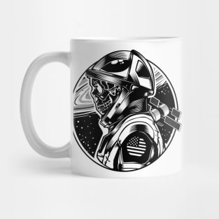 Space X Skull Mug